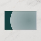 Kunstontwerp - Donkergroen Visitekaartje (Achterkant)