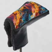 Kunstontwerp Golfheadcover (3/4 voorkant)
