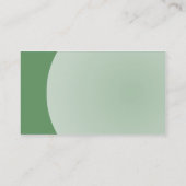 Kunstontwerp - Groen leger Visitekaartje (Achterkant)