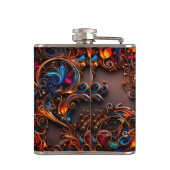 Kunstontwerp Heupfles (Achterkant)