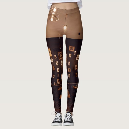Kunstontwerp Leggings (Voorkant)