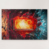 Kunstontwerp Legpuzzel (Horizontaal)