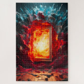 Kunstontwerp Legpuzzel (Verticaal)