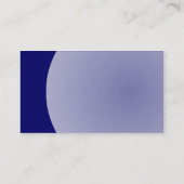 Kunstontwerp - Navy Blue Visitekaartje (Achterkant)