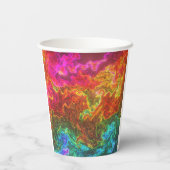 Kunstontwerp Papieren Bekers (Achterkant)