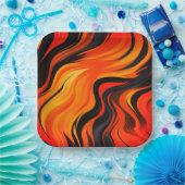 Kunstontwerp Papieren Bordje (Feest)