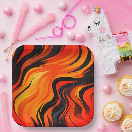 Kunstontwerp Papieren Bordje (Feest)