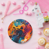 Kunstontwerp Papieren Bordje (Feest)