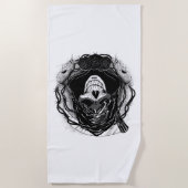 Kunstontwerp van de huid strandlaken (Voorkant)