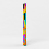 Kunstontwerp van het elektrisch neonpatroon Case-Mate iPhone case (Achterkant/rechts)