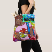 Kunstontwerp van Naomi Tote Bag (Dichtbij)