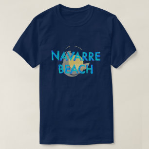 Kunstontwerp van Navarre Beach Florida T-shirt