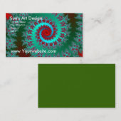 Kunstontwerp Visitekaartje (Voorkant / Achterkant)