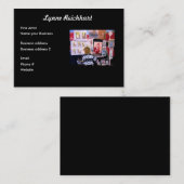 Kunstontwerp-visitekaartje Visitekaartje (Voorkant / Achterkant)