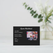 Kunstontwerp-visitekaartje Visitekaartje (Staand voorkant)