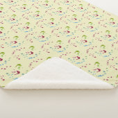 Kunstontwerp voor Butterfly Sherpa Deken (3/4)