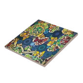 Kunstontwerp voor de gloeiende mozaïekriemen tegeltje (Zijkant)