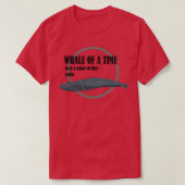 Kunstontwerp voor de walvisvangst 1 t-shirt (Design voorkant)