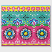 Kunstontwerp voor Indiase en Pakistaanse vrachtwag Cadeaupapier (Vlak)