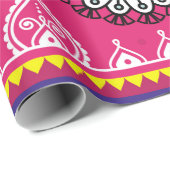 Kunstontwerp voor Indiase en Pakistaanse vrachtwag Cadeaupapier (Rol Hoek)