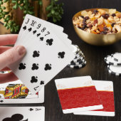 Kunstontwerp voor kerstbomen pokerkaarten (Insitu)
