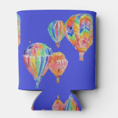 Kunstontwerp voor kleurrijke hot-luchtballon Water Blikjeskoeler (Achterkant)