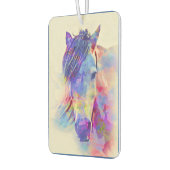 Kunstontwerp voor kleurrijke paarden luchtverfrisser (Links)