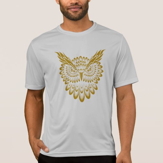 Kunstontwerp voor vogelbaars t-shirt (Voorkant)