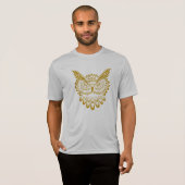 Kunstontwerp voor vogelbaars t-shirt (Voorkant volledig)