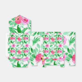 Kunstontwerp voor waterverf Retro Bedankdoosjes (Uitgevouwen)