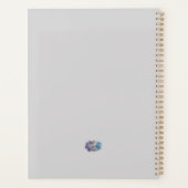 kunstontwerper voor de waterverf, kardinaal en sne planner (Achterkant)