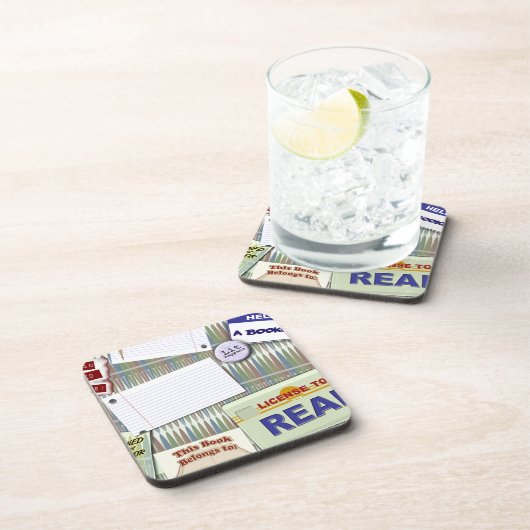 Kunstontwerppatroon voor tekenverfkunst in epic St Drankjes Onderzetter (Rechterzijde)