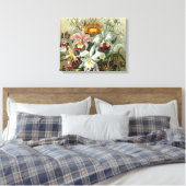 Kunstorchideeën - Kunstvormen van Natuur Canvas Afdruk (Insitu (Slaapkamer))