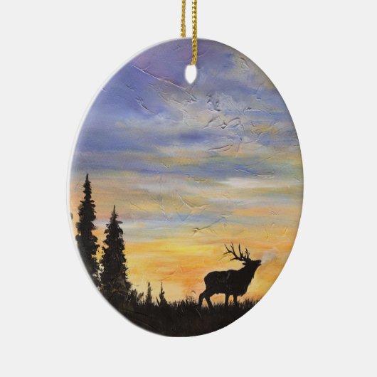 KunstOrnament "De perfecte plek" Keramisch Ornament (Rechts)