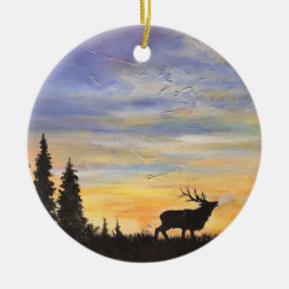 KunstOrnament "De perfecte plek" Keramisch Ornament