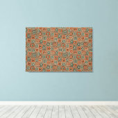 Kunstoude kleding plakdoek canvas afdruk (Insitu (Houten vloer))