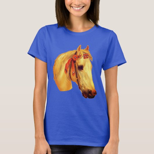 kunstpaard t-shirt (Voorkant)