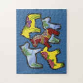 Kunstpaarden Legpuzzel (Verticaal)