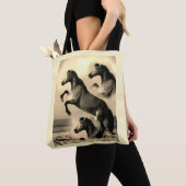Kunstpaarden Tote Bag (Dichtbij)