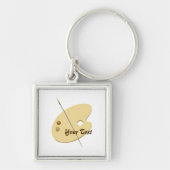 Kunstpalet Premium-Sleutelhanger Sleutelhanger (Voorkant)