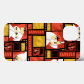Kunstpaneelpatroon Samurai Jack & Aku Case-Mate iPhone Case (Achterkant (horizontaal))