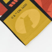 Kunstpaneelpatroon Samurai Jack & Aku Fleece Deken (Hoek)