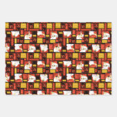 Kunstpaneelpatroon Samurai Jack & Aku Inpakpapier Vel (Voorkant 2)