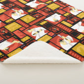 Kunstpaneelpatroon Samurai Jack & Aku Sherpa Deken (3/4)