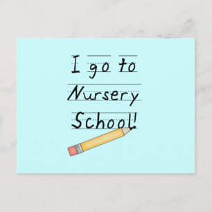 Kunstpapier en potlood briefkaart