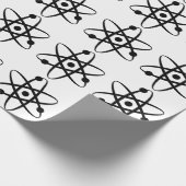 Kunstpapier voor atoomretro science fiction cadeaupapier (Hoek)