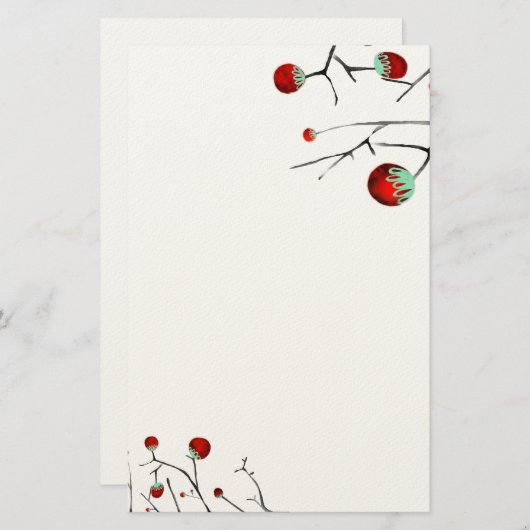 Kunstpapier voor bestratingspapier, met reliëfdruk briefpapier (Voorkant / Achterkant)