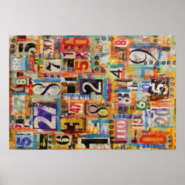 Kunstpapier voor Collage Poster of ontkoppelpapier