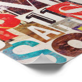 Kunstpapier voor Collage Poster of ontkoppelpapier (Hoek)