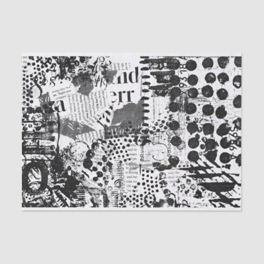 Kunstpapier voor gemengde media voor ontkoppeling  tissuepapier (Voorkant)